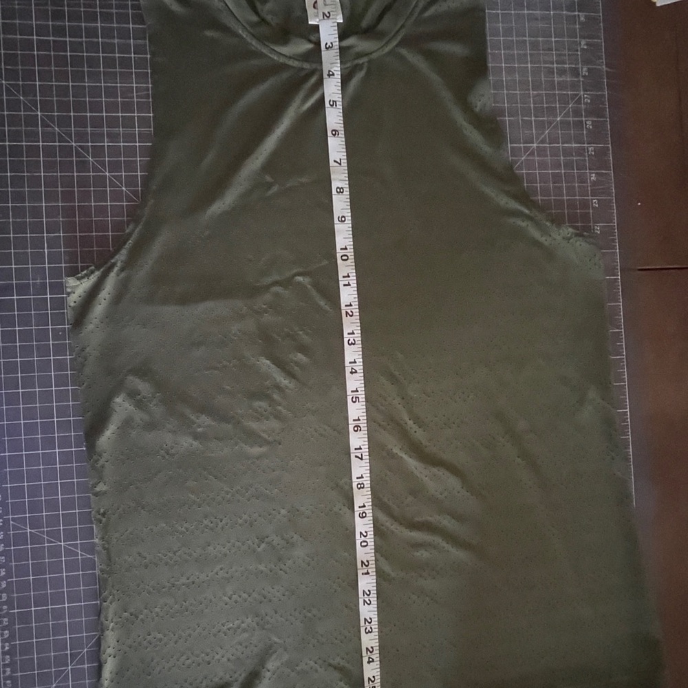 ZYIA Olive Green Chill Tank Top